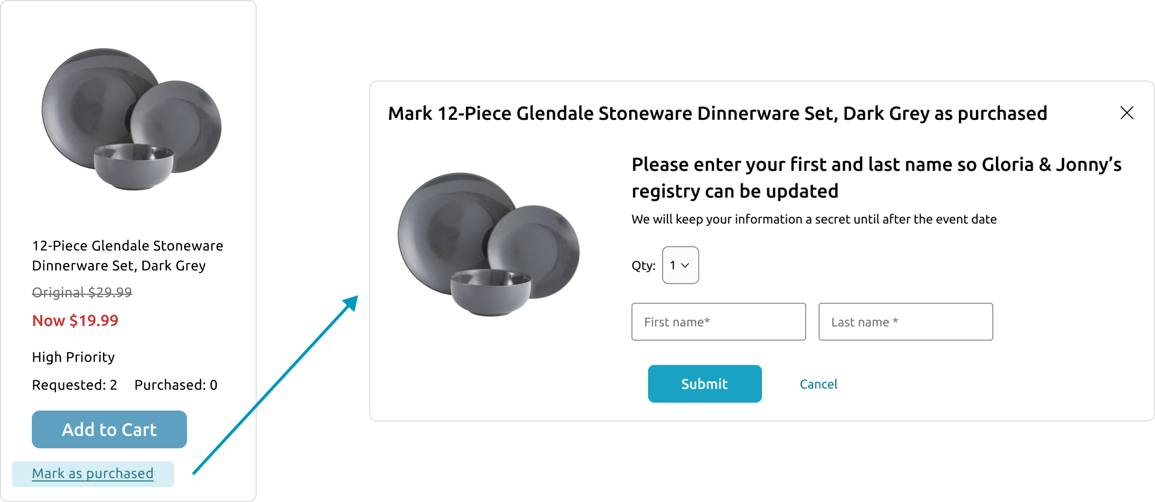 Gift Registry FAQs At Home